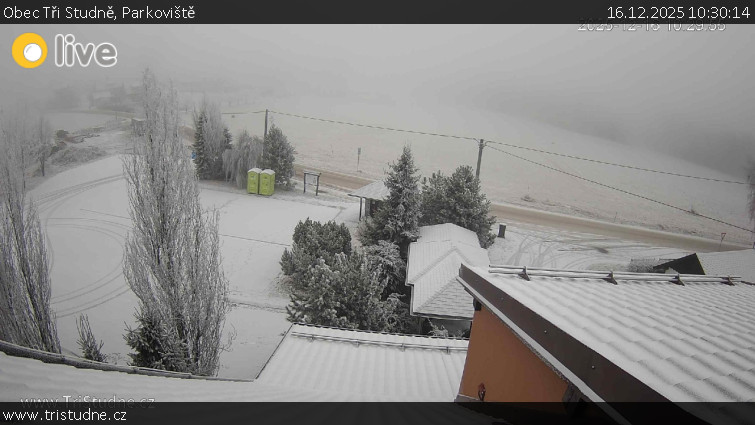 Obec Tři Studně - Parkoviště - 16.12.2025 v 10:30