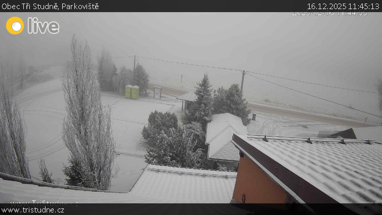 Obec Tři Studně - Parkoviště - 16.12.2025 v 11:45