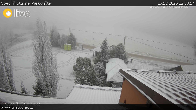 Obec Tři Studně - Parkoviště - 16.12.2025 v 12:30
