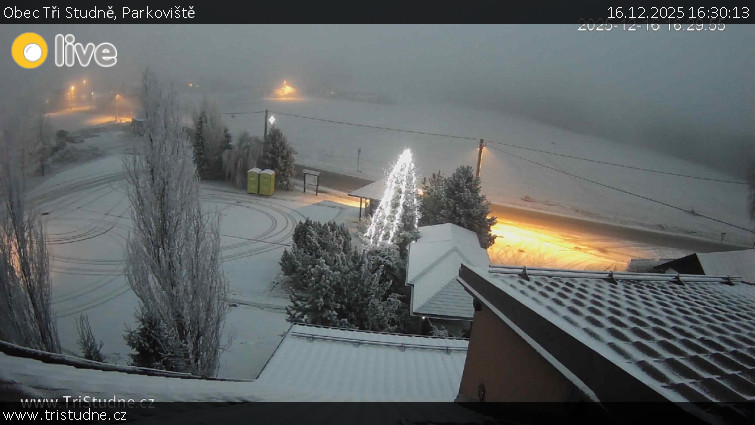 Obec Tři Studně - Parkoviště - 16.12.2025 v 16:30