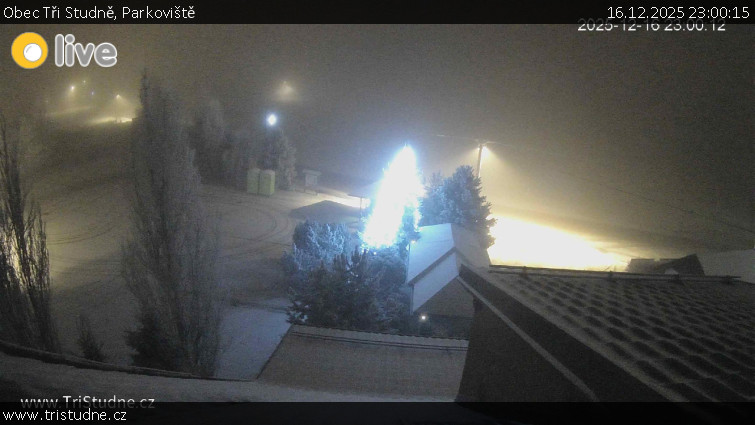 Obec Tři Studně - Parkoviště - 16.12.2025 v 23:00