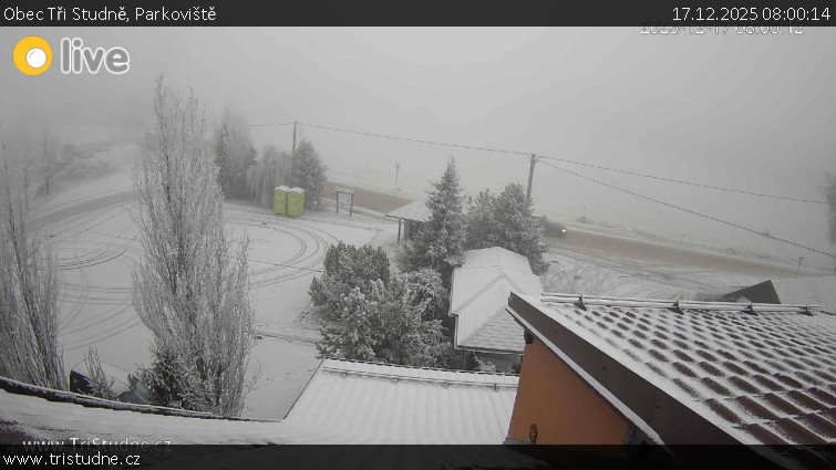Obec Tři Studně - Parkoviště - 17.12.2025 v 08:00