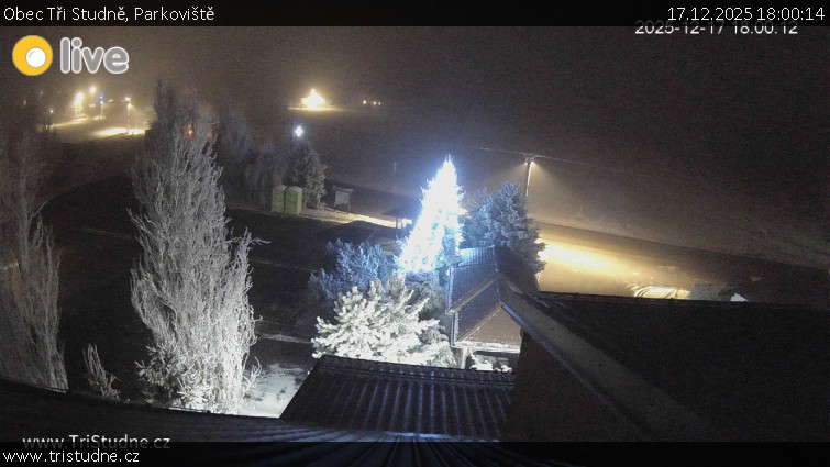 Obec Tři Studně - Parkoviště - 17.12.2025 v 18:00