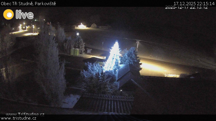 Obec Tři Studně - Parkoviště - 17.12.2025 v 22:15