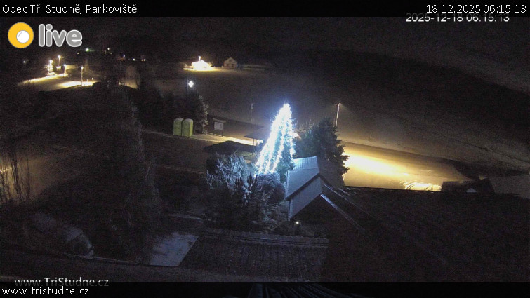 Obec Tři Studně - Parkoviště - 18.12.2025 v 06:15