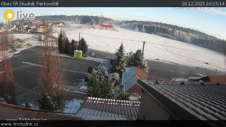 Obec Tři Studně - Parkoviště - 18.12.2025 v 10:15