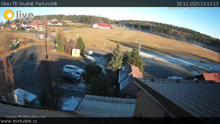 Obec Tři Studně - Parkoviště - 18.12.2025 v 13:15