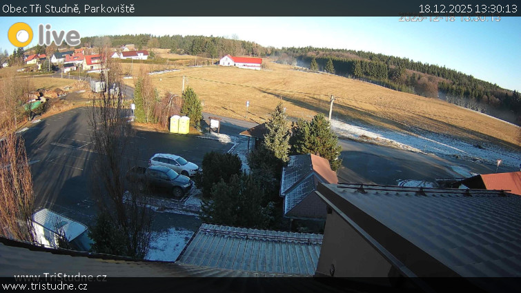 Obec Tři Studně - Parkoviště - 18.12.2025 v 13:30