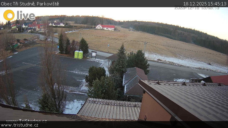 Obec Tři Studně - Parkoviště - 18.12.2025 v 15:45
