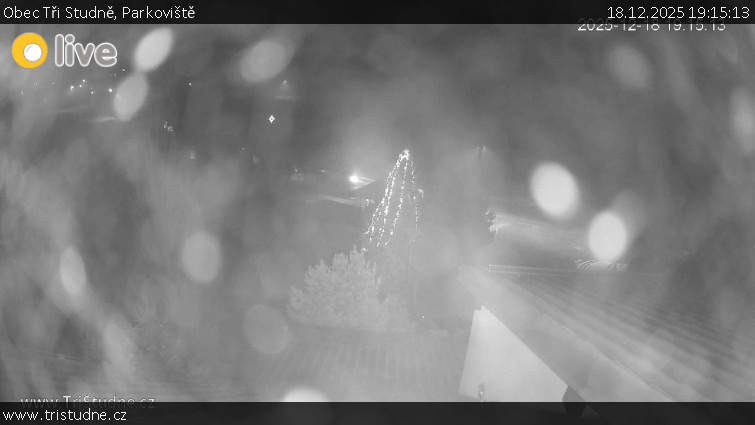 Obec Tři Studně - Parkoviště - 18.12.2025 v 19:15