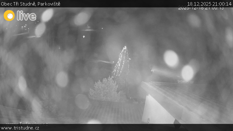Obec Tři Studně - Parkoviště - 18.12.2025 v 21:00
