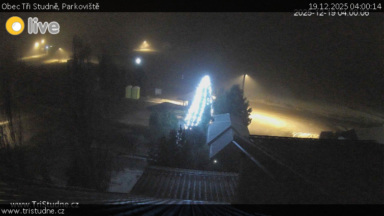 Obec Tři Studně - Parkoviště - 19.12.2025 v 04:00