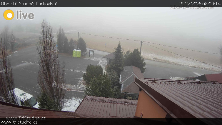 Obec Tři Studně - Parkoviště - 19.12.2025 v 08:00