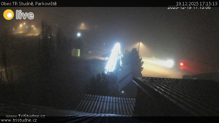 Obec Tři Studně - Parkoviště - 19.12.2025 v 17:15