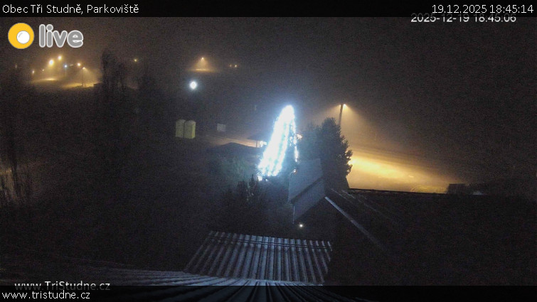 Obec Tři Studně - Parkoviště - 19.12.2025 v 18:45