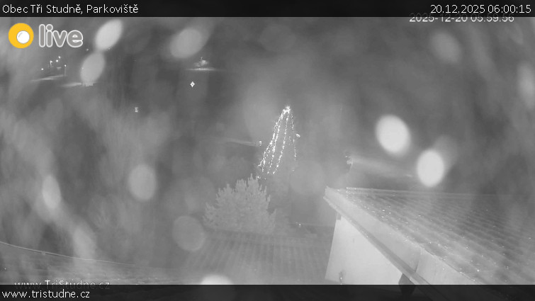 Obec Tři Studně - Parkoviště - 20.12.2025 v 06:00