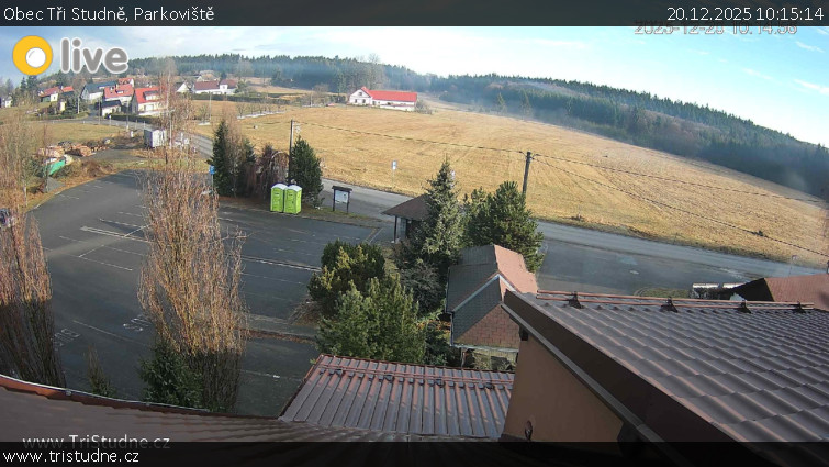 Obec Tři Studně - Parkoviště - 20.12.2025 v 10:15