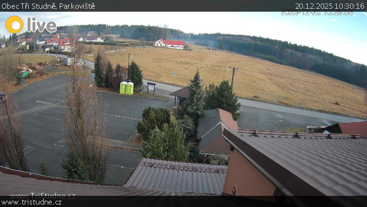Obec Tři Studně - Parkoviště - 20.12.2025 v 10:30