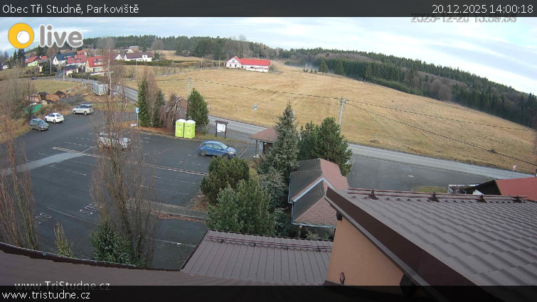 Obec Tři Studně - Parkoviště - 20.12.2025 v 14:00