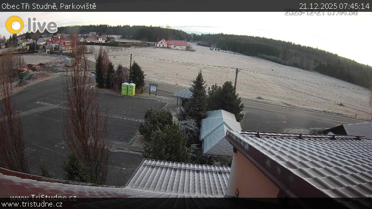 Obec Tři Studně - Parkoviště - 21.12.2025 v 07:45