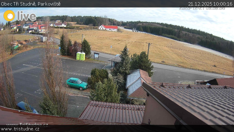 Obec Tři Studně - Parkoviště - 21.12.2025 v 10:00