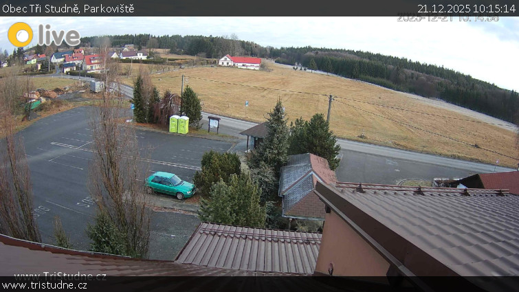 Obec Tři Studně - Parkoviště - 21.12.2025 v 10:15