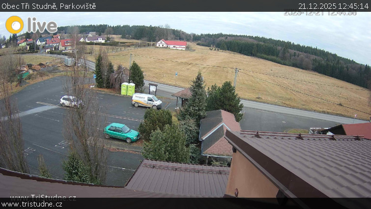 Obec Tři Studně - Parkoviště - 21.12.2025 v 12:45