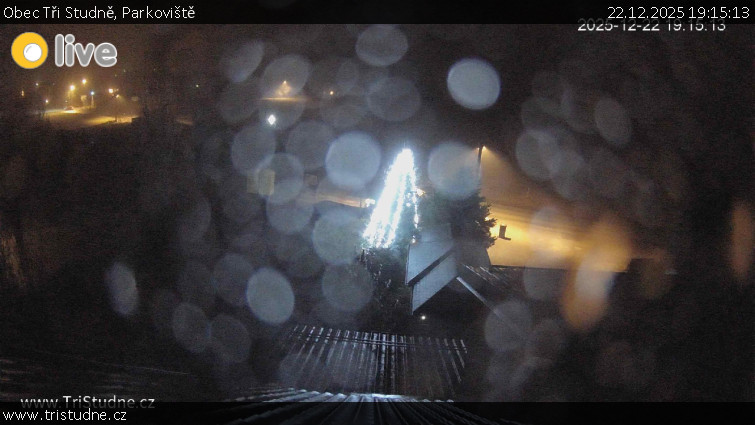 Obec Tři Studně - Parkoviště - 22.12.2025 v 19:15
