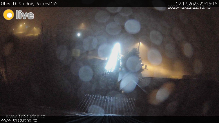 Obec Tři Studně - Parkoviště - 22.12.2025 v 22:15