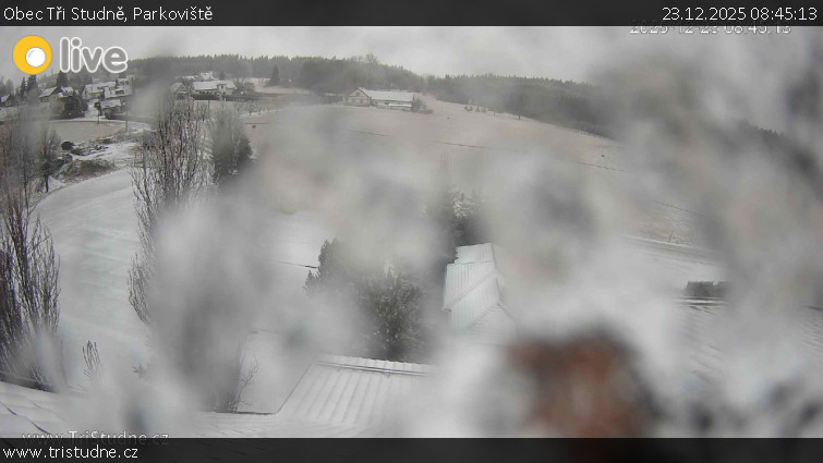 Obec Tři Studně - Parkoviště - 23.12.2025 v 08:45