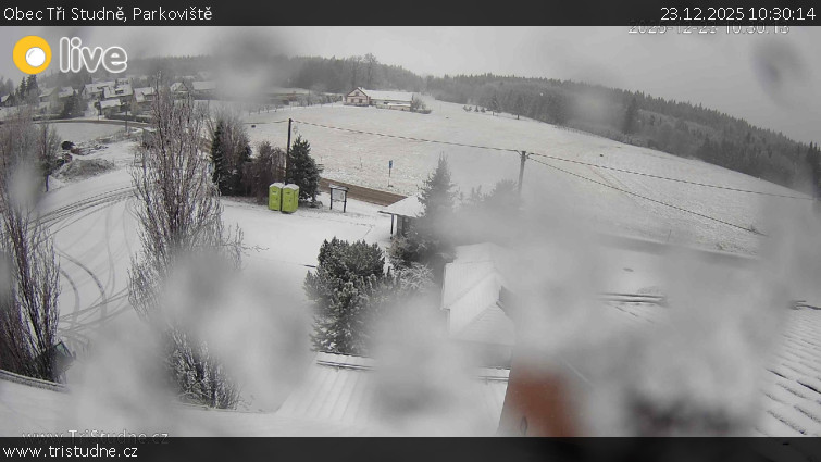Obec Tři Studně - Parkoviště - 23.12.2025 v 10:30