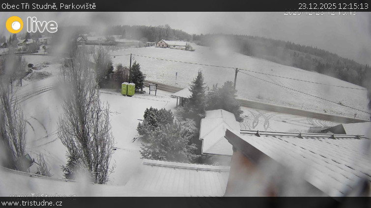 Obec Tři Studně - Parkoviště - 23.12.2025 v 12:15