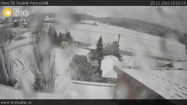 Obec Tři Studně - Parkoviště - 23.12.2025 v 13:15