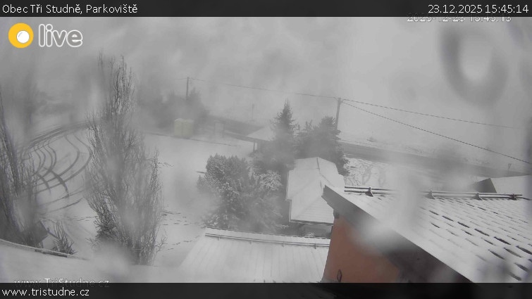 Obec Tři Studně - Parkoviště - 23.12.2025 v 15:45