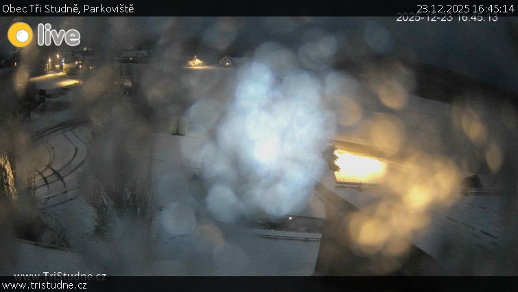 Obec Tři Studně - Parkoviště - 23.12.2025 v 16:45