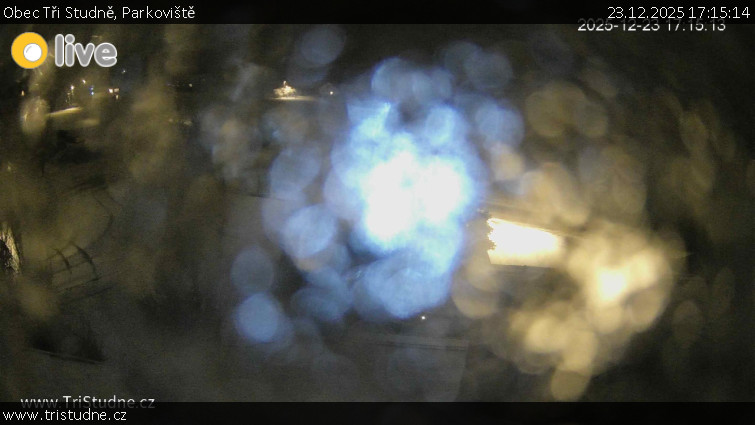 Obec Tři Studně - Parkoviště - 23.12.2025 v 17:15