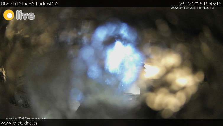 Obec Tři Studně - Parkoviště - 23.12.2025 v 19:45