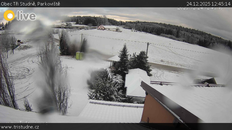Obec Tři Studně - Parkoviště - 24.12.2025 v 12:45