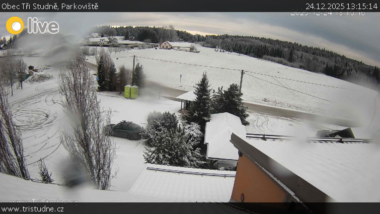 Obec Tři Studně - Parkoviště - 24.12.2025 v 13:15