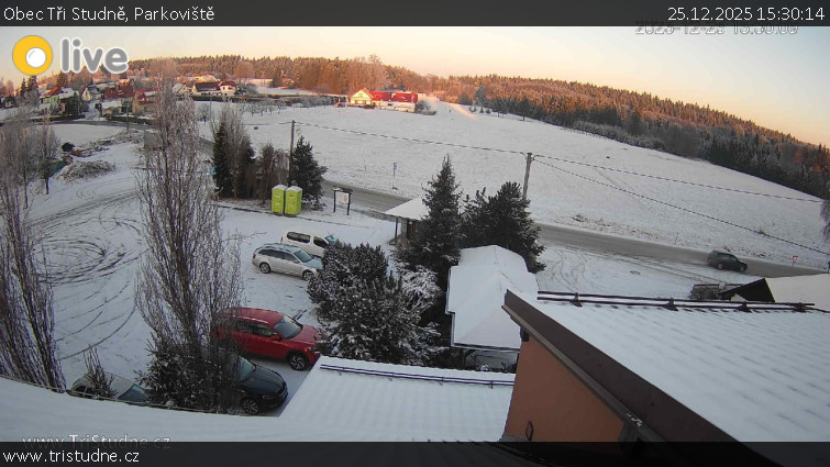 Obec Tři Studně - Parkoviště - 25.12.2025 v 15:30