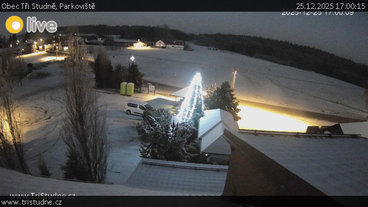 Obec Tři Studně - Parkoviště - 25.12.2025 v 17:00