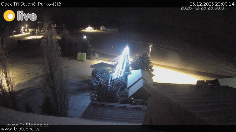 Obec Tři Studně - Parkoviště - 25.12.2025 v 23:00