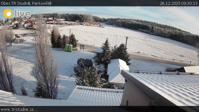Obec Tři Studně - Parkoviště - 26.12.2025 v 09:30