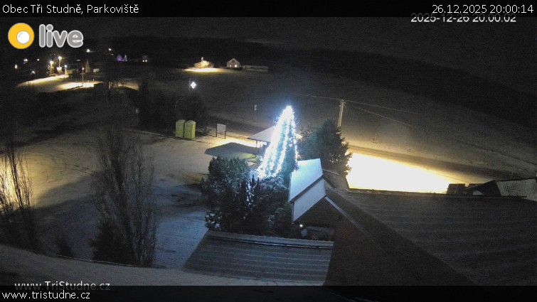 Obec Tři Studně - Parkoviště - 26.12.2025 v 20:00
