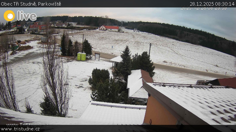 Obec Tři Studně - Parkoviště - 28.12.2025 v 08:30