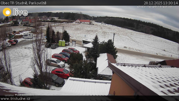 Obec Tři Studně - Parkoviště - 28.12.2025 v 13:30