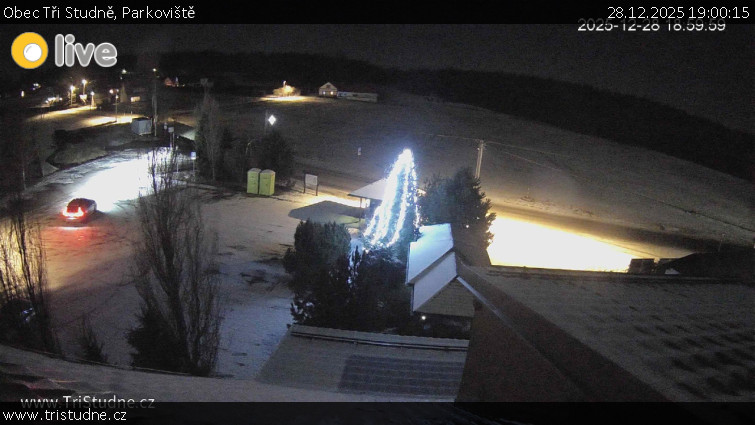 Obec Tři Studně - Parkoviště - 28.12.2025 v 19:00