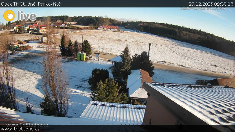 Obec Tři Studně - Parkoviště - 29.12.2025 v 09:30