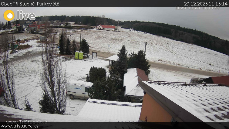 Obec Tři Studně - Parkoviště - 29.12.2025 v 11:15