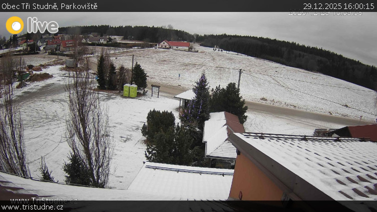 Obec Tři Studně - Parkoviště - 29.12.2025 v 16:00